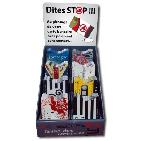 Box de protèges cartes RFID...