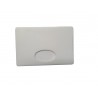 Porte carte rigide blanc opaque