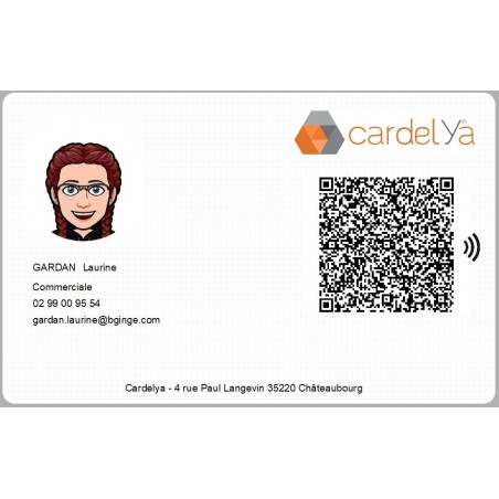 VCARD - Carte de visite NFC