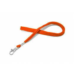 Cordon crochet métal - orange