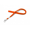Cordon crochet métal - orange