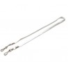 Cordon double attache - blanc